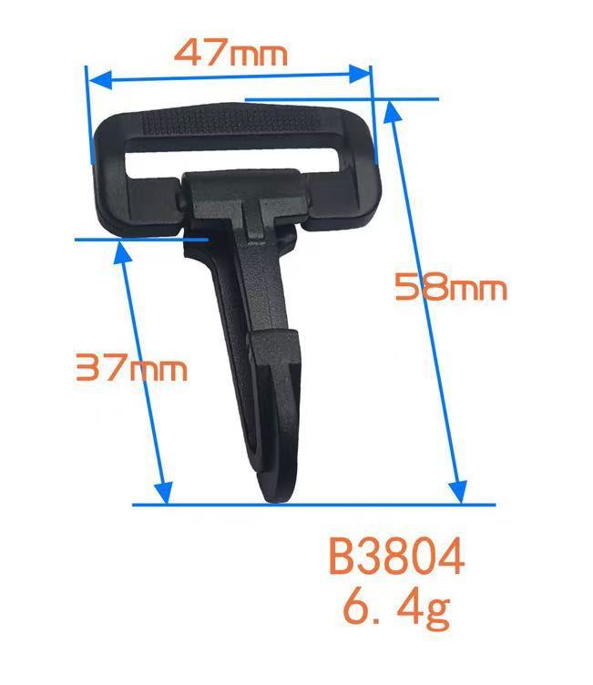 El fabricante tiene en stock accesorios para equipaje, clips de plástico para perros, ganchos giratorios, ganchos para correas de hombro, ganchos para mochilas. image 22