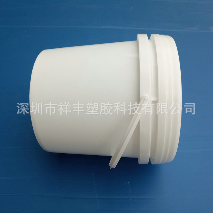 厂家6升塑料圆桶 食品酱料桶化工桶涂料桶 农药肥料桶 包装桶