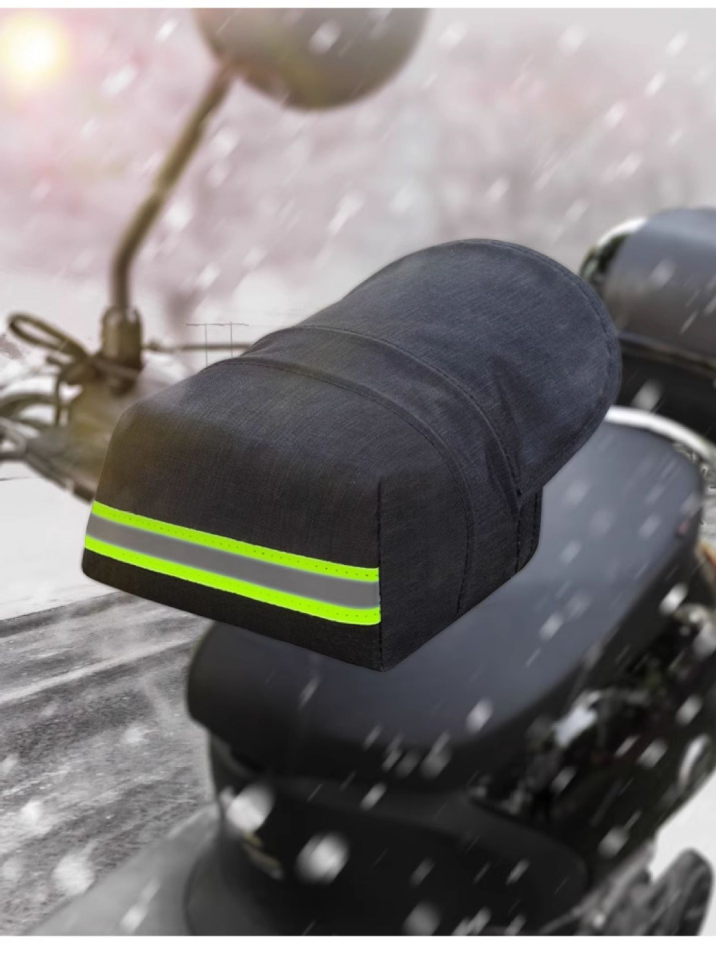 Electric Vehicle Sun Protection Handlebar Cover, Summer Motorcycle Waterproof Windshield Hand Guard, Heat Insulation Sunshade Glove, Electric Scooter Cover