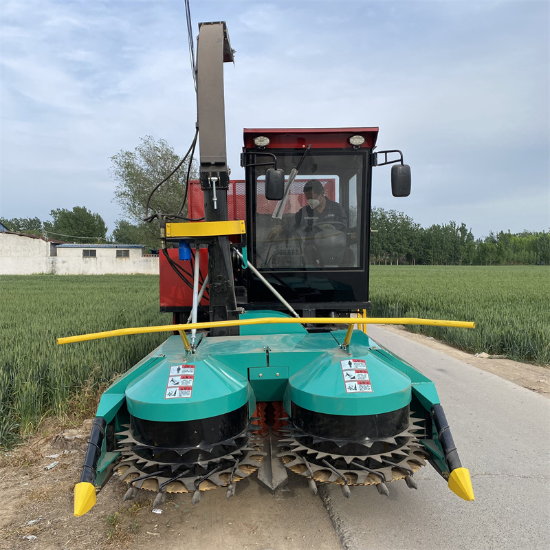 180马力大桥轮式圆盘青储机 全自动轮式圆盘牧草收获机青贮机