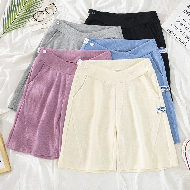 Shorts for pregnant, thin trousers, summer clothing for leisure, loose fit, for teenagers
