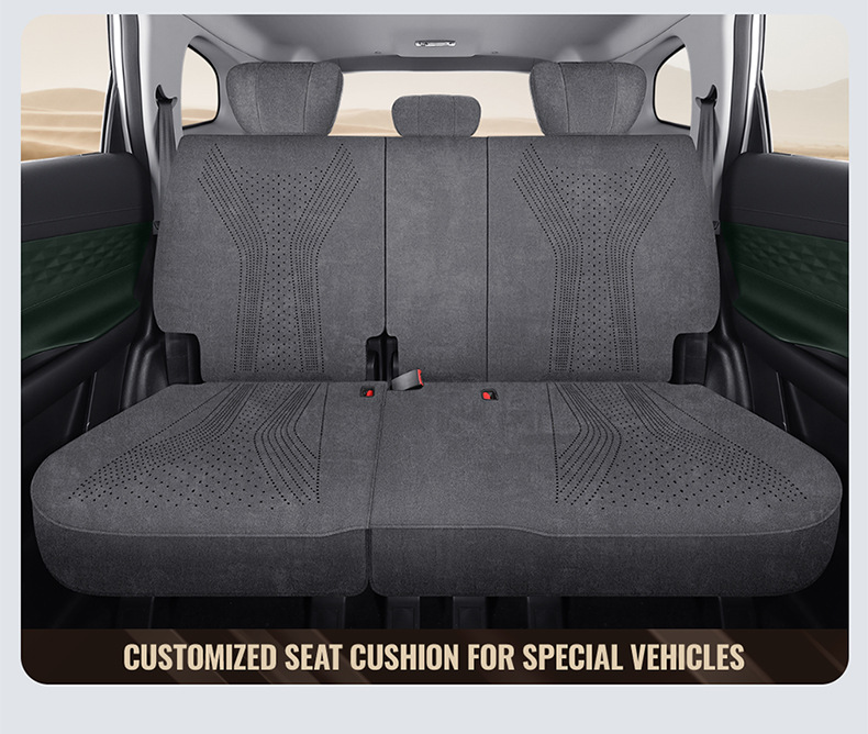 Chery Tiggo 8 Plus Special Car Seat Cover, Suede Leather Car Seat Cushion, Full-Cover Seat Cushion, Five-Seven Seat Cover