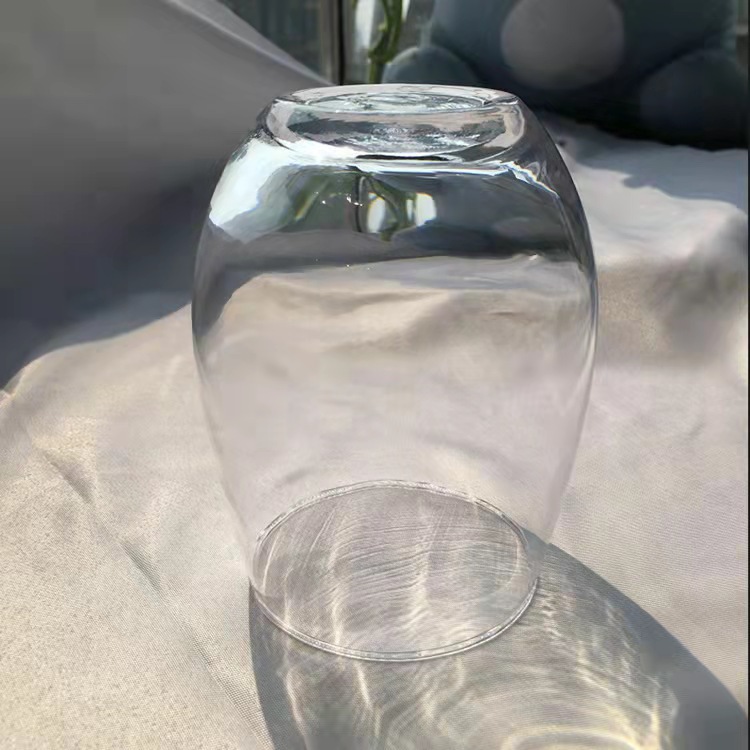 Oval en forma de huevo ins vidrio hogar creativo vaso de cerveza taza de agua bebida taza de jugo copa de vino extranjero copa de whisky taza