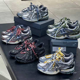 26年春季新款NB1906多鞋带老爹鞋女增高休闲运动鞋男厚底网面潮鞋