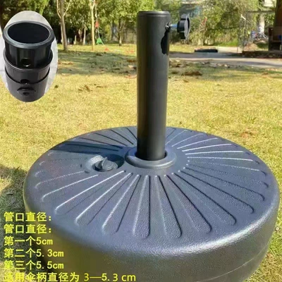 Outdoor tent pole bracket canopy Çadırlar - iron-bar-water-injection-base-44kg-5-8-people