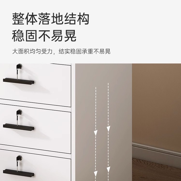 Mesita de noche simple dormitorio moderno casa armario de noche cajón con gabinete de almacenamiento gabinete bajo gabinete pequeño