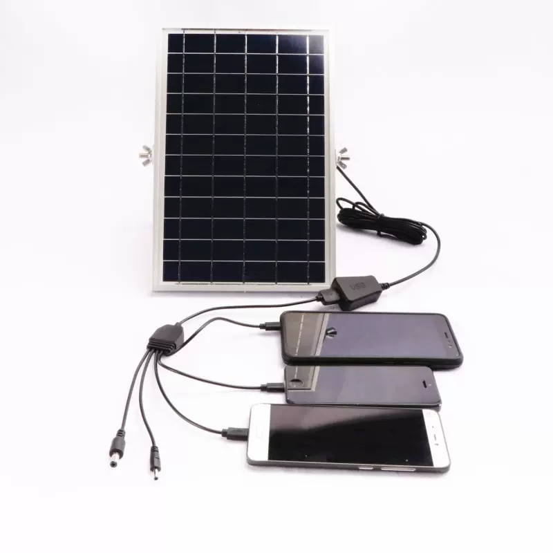 20W太阳板快充5V2A3A 太阳能充电器户外便携式数码平板手机充电器