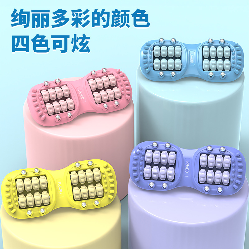 masajeador de plantar en el hogar para pedoterapia pie prensa de ejercicios de acupuntura