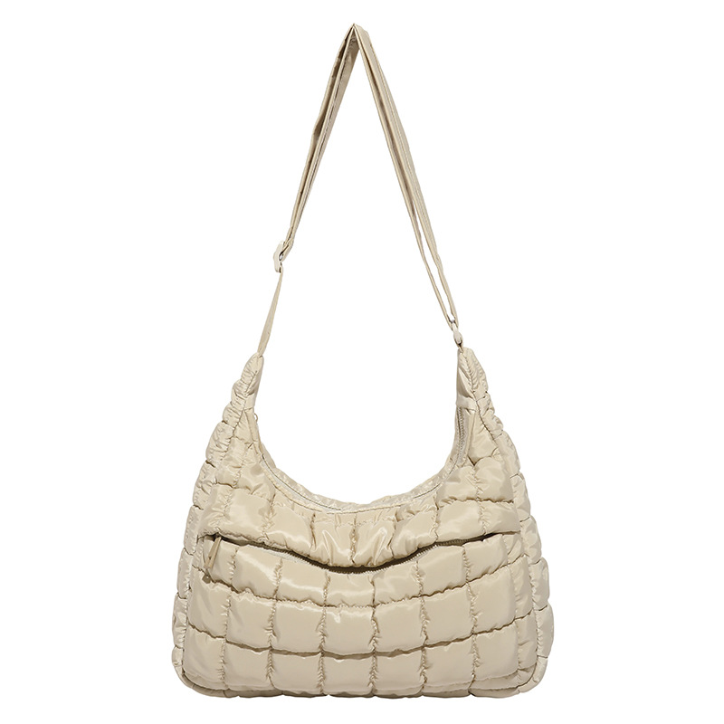 Bolsos de nubes plegados transfronterizos para mujeres 2025 nueva moda coreana diaria versátil bolso de hombro casual