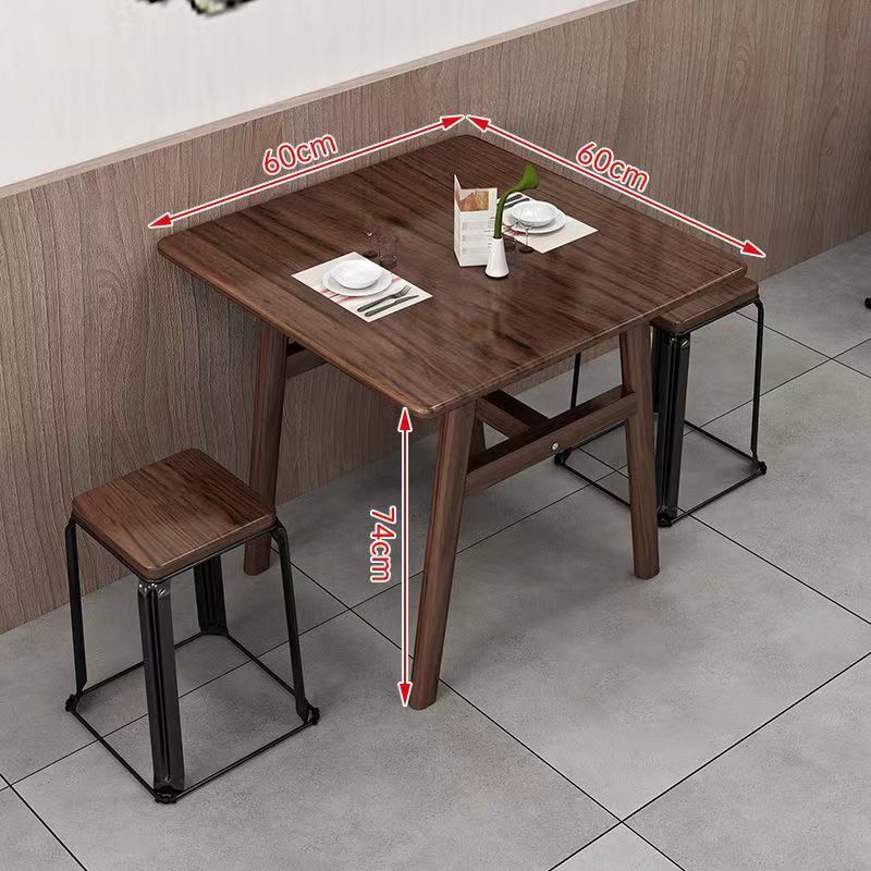 快餐店桌椅组合面馆早餐店经济型饭桌食堂员工商用餐饮长方形桌子|undefined