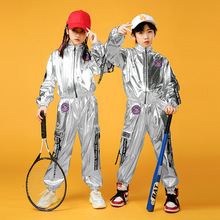 元旦儿童街舞宇航员太空服嘻哈炫酷走秀潮服架子鼓爵士演出服套装