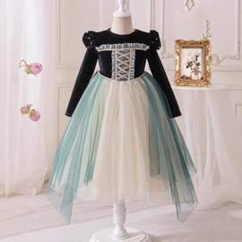 童连衣裙;童礼服;童披风/斗蓬