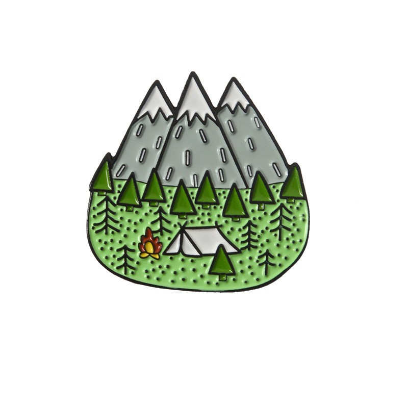 13g Weight Brooches Classification Cartoon Style Pin Animal Alloy Stoving Varnish Unisex Brooches