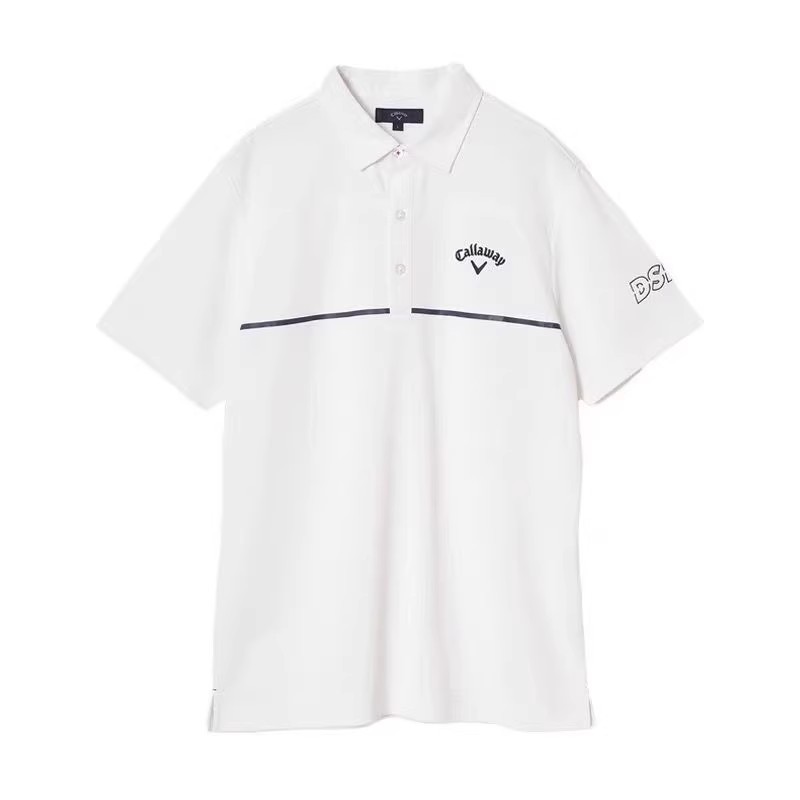 Golf Clothing 2024 Men's Short-sleeved T-shirt Spring and Summer Golf Quick-drying Lapel Polo Shirt Golf Jersey