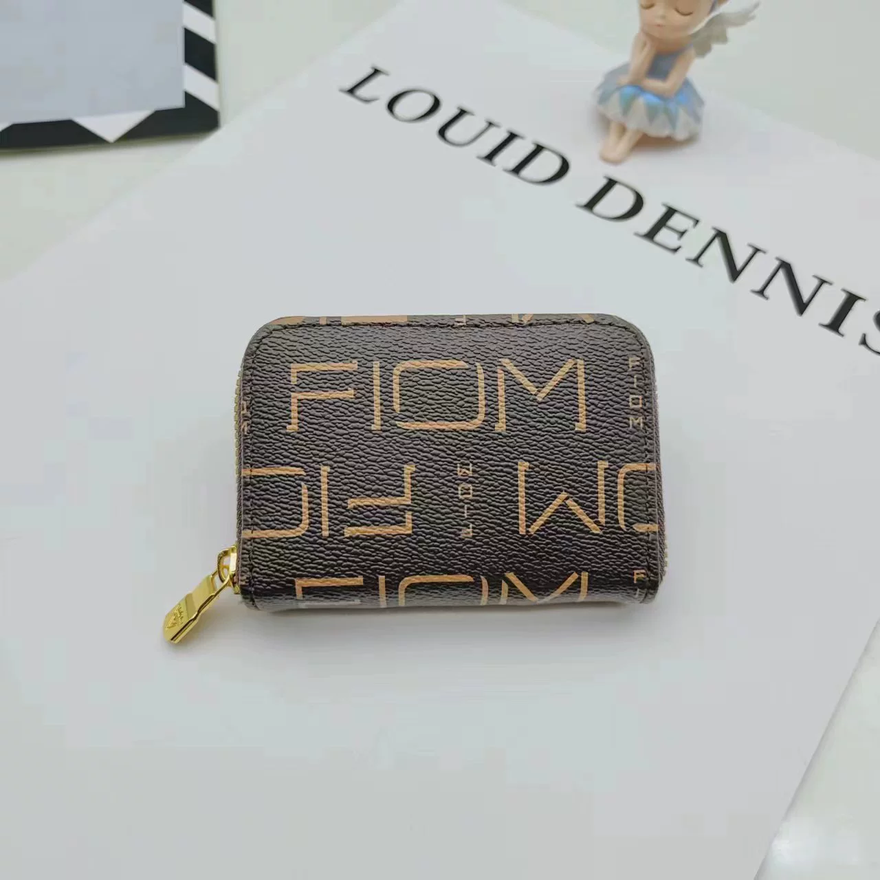Органайзер Louis Denis с молнией, изысканный держатель для карт, карманы для визиток, система хранения, кошелёк, новая коллекция