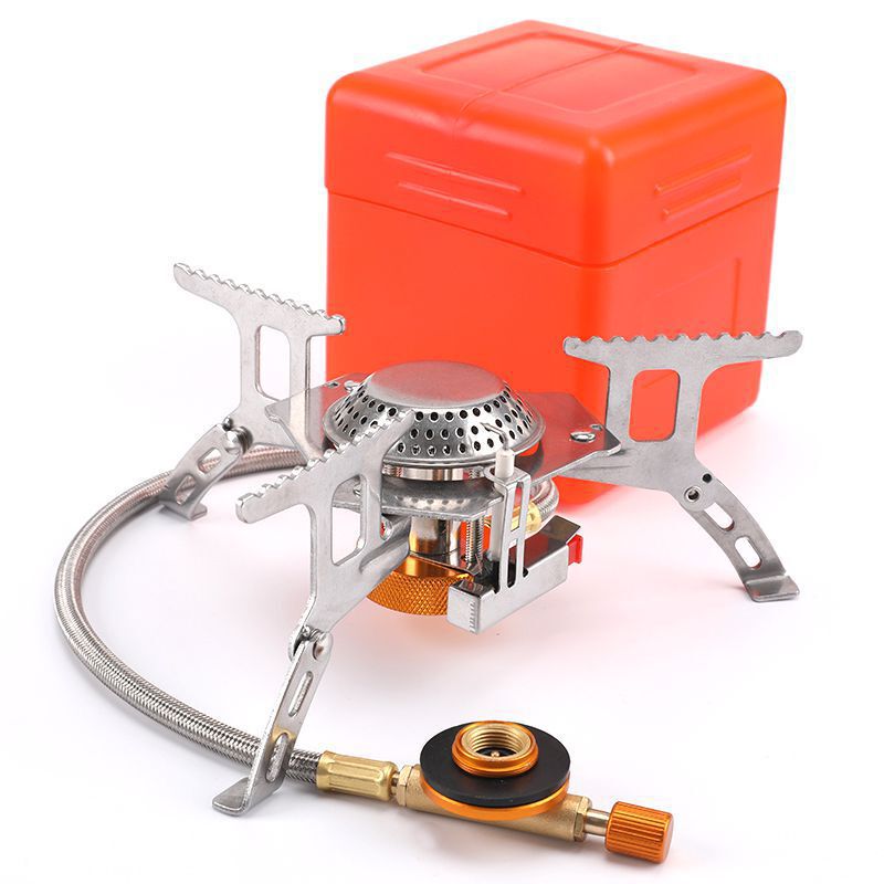 Windproof Stove Portable Stainless Steel Stove Burner Outdoor Equipment Split Gas Stove High-Altitude Powerful Stove Split-Type Cassette Stove Windproof Stove Portable Stainless Steel Stove Burner Outdoor Equipment Split Gas Stove High-Altitude Powerful Stove Split-Type Cassette Stove