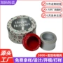 开窗圆形可视透明铁盒