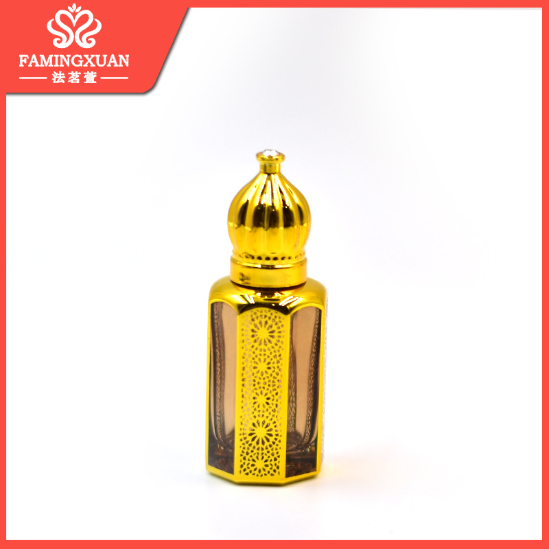 12ml; color café; vidrio