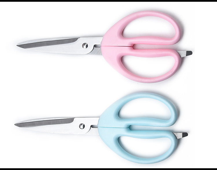 亚马逊厂家直供 不锈钢多功能厨房食物厨房强力剪刀家用办公剪刀详情11