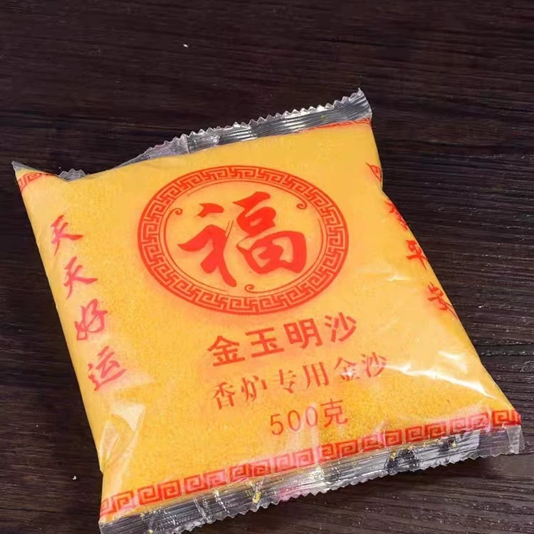 500 г золотой нефритовой песочной курильницы для ладан.