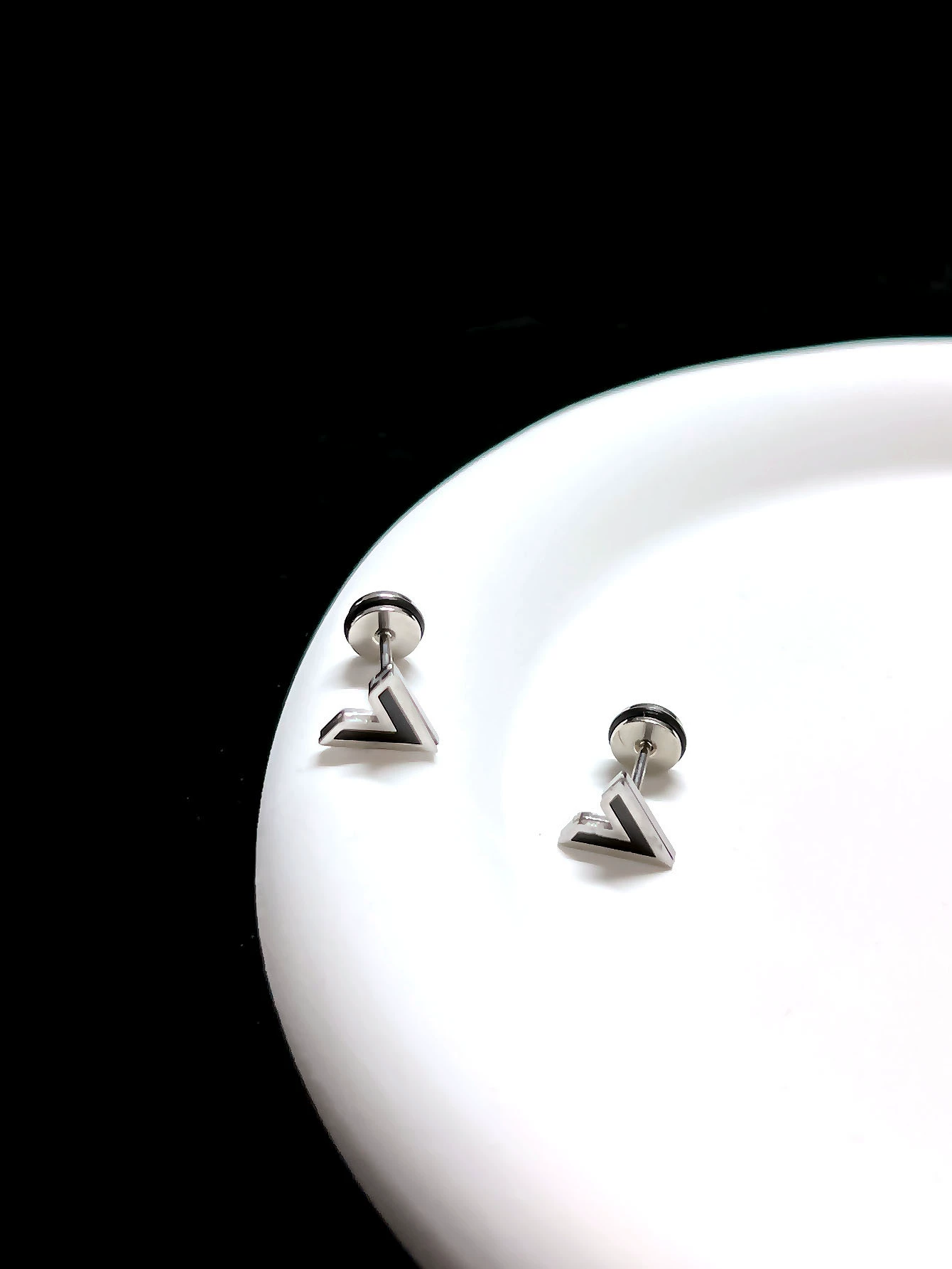 Серьги из нержавеющей стали, конструктор, стиль Chanel, простой и элегантный дизайн