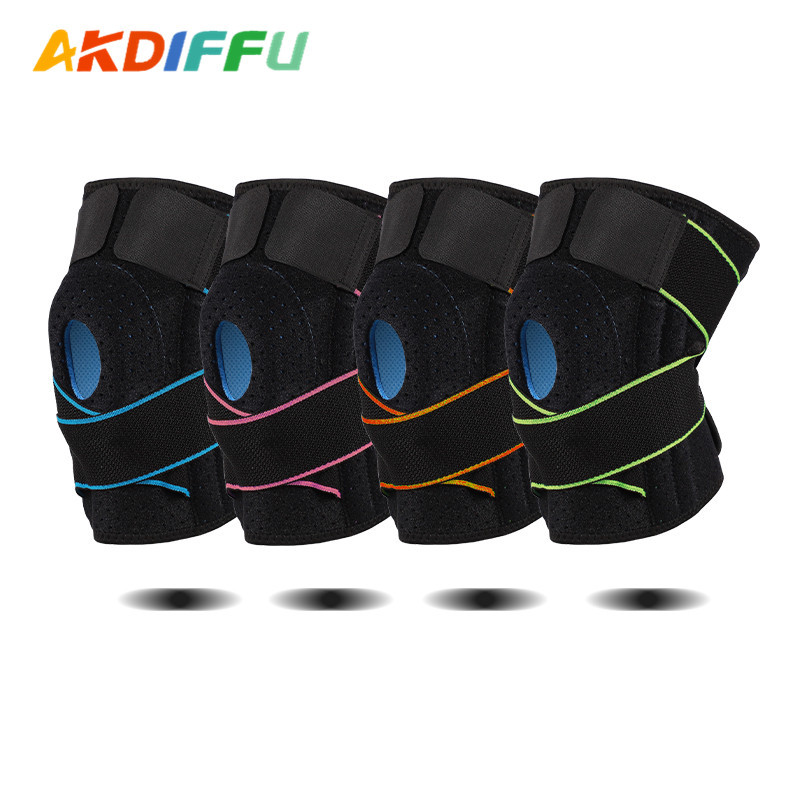 Material DE BUCEO transfronterizo ajustable rótula silicona transpirable alpinismo rótula presión de soporte de resorte