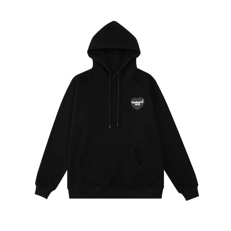 Trendy Brand Carhartt Carhart Classic Love Logo Letter Printed Sweater Men's and Women's Autumn and Winter Hoodie