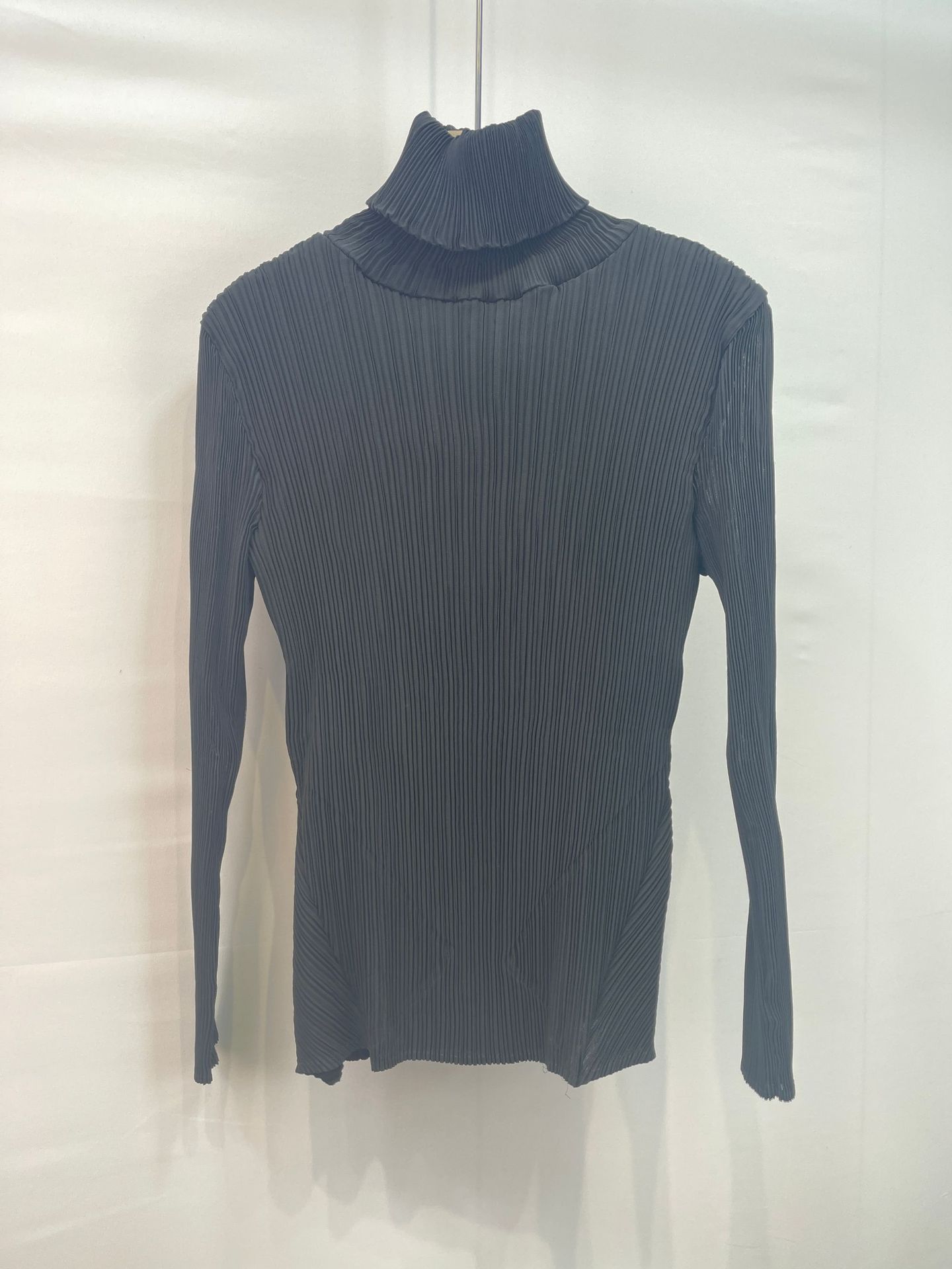 2025秋冬新作 プリーツニット タートルネック 無地 万能 おしゃれ 着痩せ インナー 快適トップス レディース