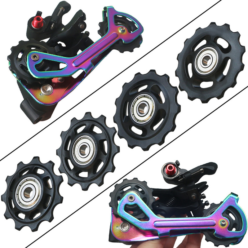 Mountain bike road bike rear dial guide wheel bicycle transmission tension wheel 11T12t13T14T bearing guide wheel