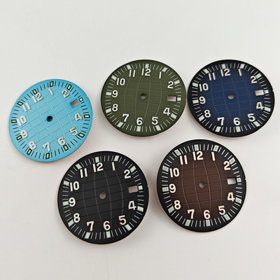 Mechanical watch Luminous dial Grenades refit diving Surface diving Dial Adaptation NH35/36 Movement