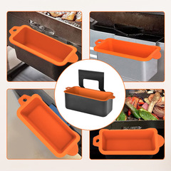 クロスボーダー新品ブラックストーンオーブン内胆滴油箱焼き皿グリース収集器シリカゲル油切り箱