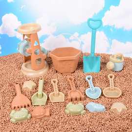 沙池玩具小孩子挖沙玩沙子沙滩玩具套装儿童铲子和桶工具男孩户外