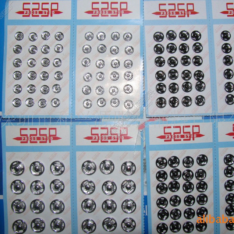 厂价批发525啪钮  6-30MM 环保过拉力测试 手缝按扣