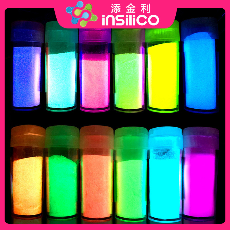 colour Long Ultrahigh Water clothing printing luminescence Noctilucent Fans Phosphor Pigment coating Water proofing powder