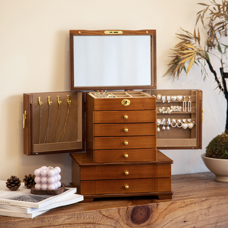 Upgraded seven-layer full lock-mirror style