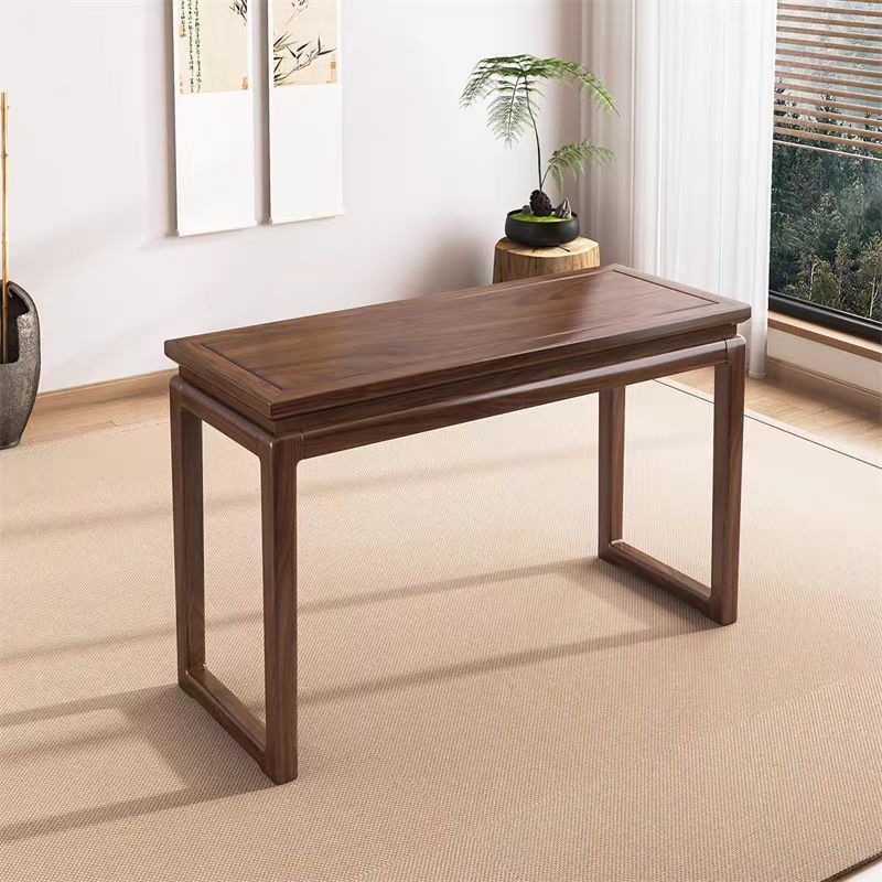 中式古琴桌凳实木古琴桌新中式琴凳书桌一体专用桌子抄经桌椅茶桌