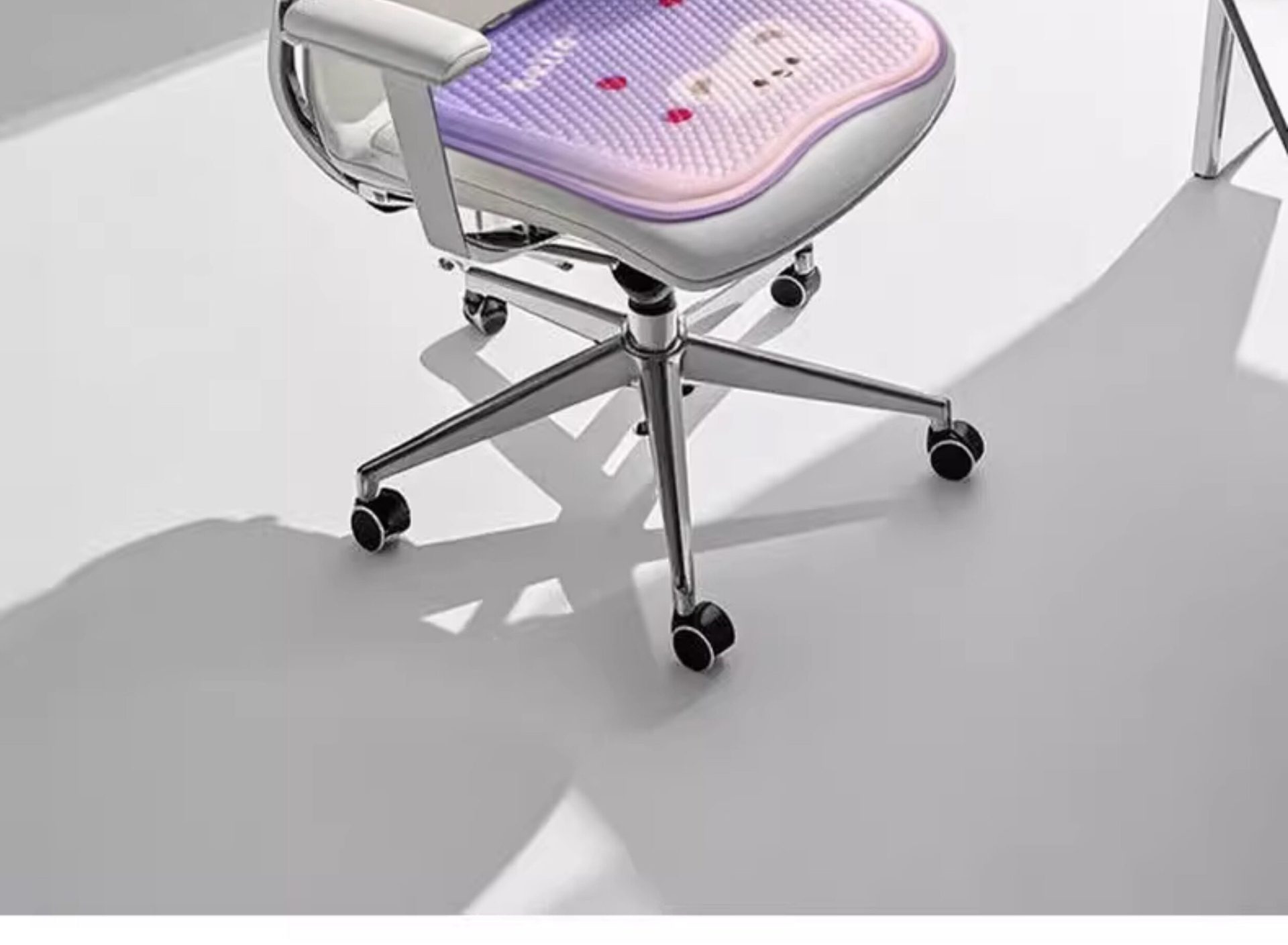 New Cartoon Car Seat Cushion, Cool Gel Seat Pad for All Seasons, Breathable Seat Cushion for Long Sitting in Summer