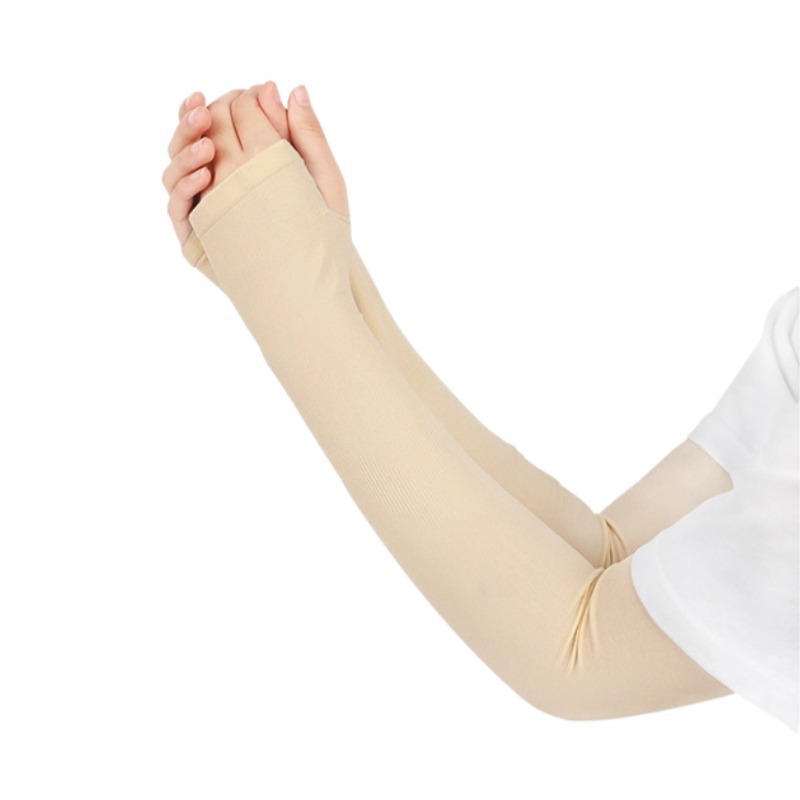 Protector solar mangas de brazo protector de hielo ultravioleta guantes delgados conducir hombres y mujeres al aire libre protección solar sensación de hielo image 9