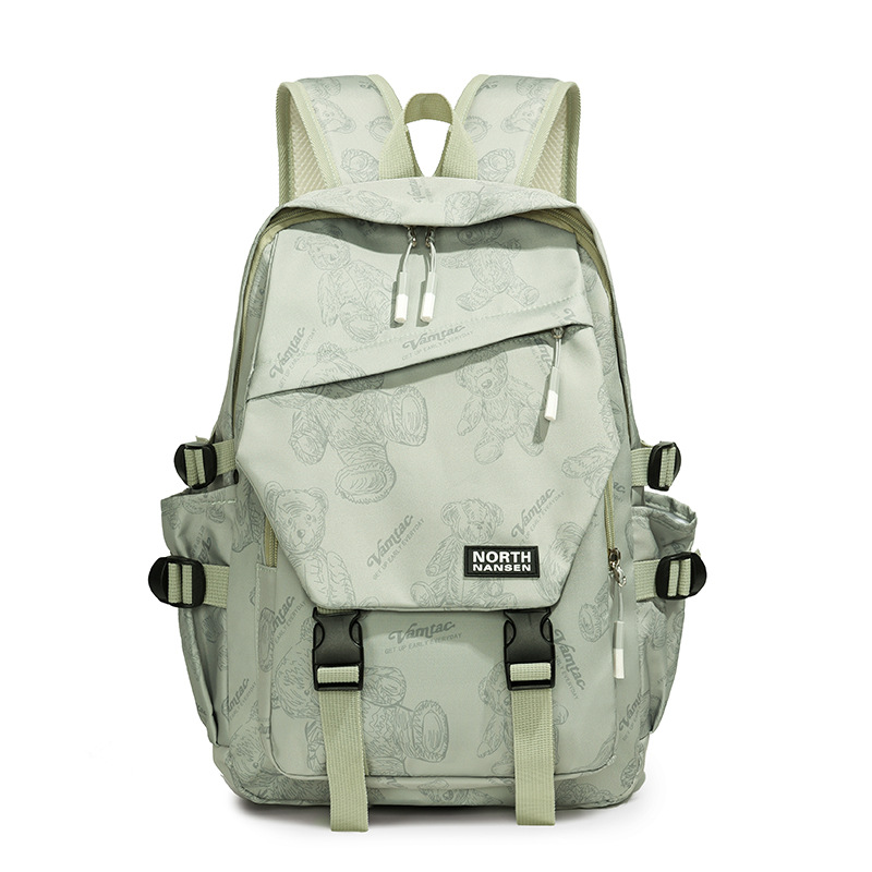 Bolsas escolares para estudiantes de moda del campus japonés pequeño y fresco, mochilas de moda de gran capacidad, mochilas de viaje de ocio, bolsos de mujer