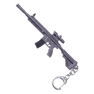 Eating Chicken Keychain Jedi Survival Surrounding Three-level Pan 98Kawm Weapon Model Ornaments 12cm Gifts