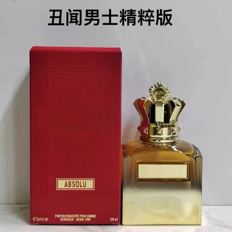 跨境外贸丑闻皇冠男士香水100ml淡香/浓香/精粹版男士香水100ml|undefined