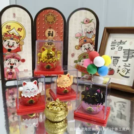 招财猫;搪胶公仔;其他公仔