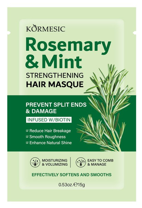 Mascarilla Capilar de Romero y Menta Nutritiva y Suavizante para Cabello image 9