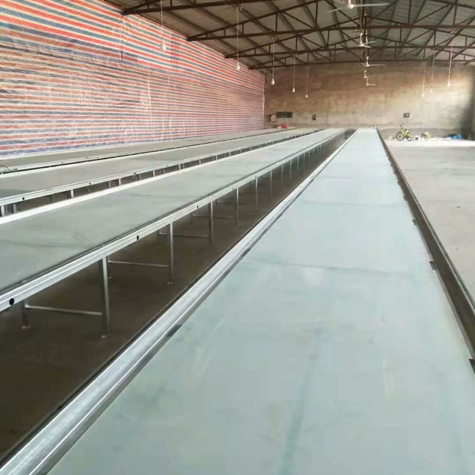 Производитель поставляет печатный стол для сборочной линии, обычный беговой стол, печатный беговой стол.