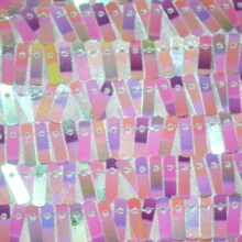 3*10瓜子片玩具装饰表演服布 高密亮片绣童装婚纱礼服半身裙布