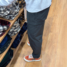 25新款秋冬侧拉链口袋加绒户外通勤百搭休闲长裤