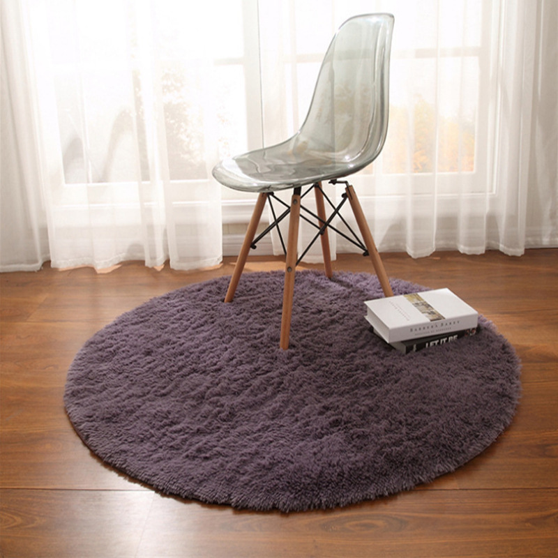 실크 울-회색 보라색