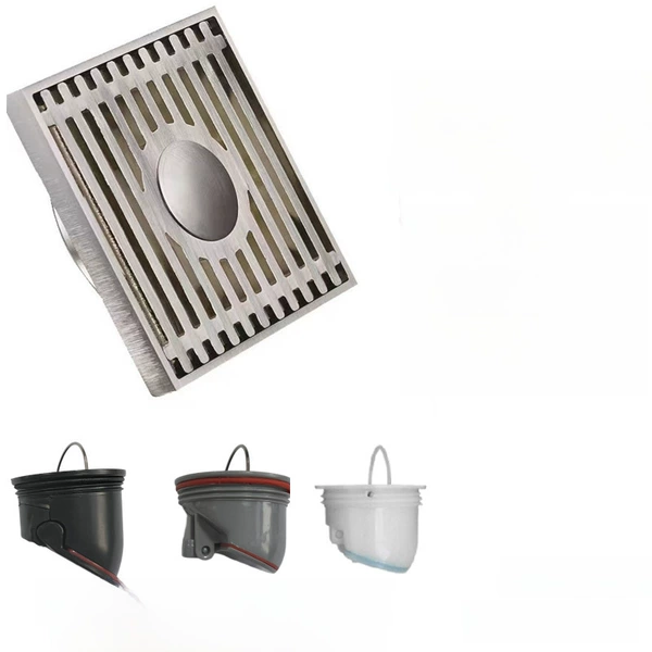 Quartet drawing dual small straight discharge