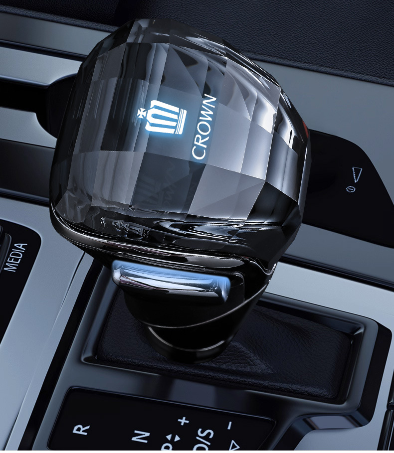 The New Crystal Car Gear Shift Knob Is Suitable for Senna/Sena/Gravia/Camry/Corolla Gear Shift Knobs