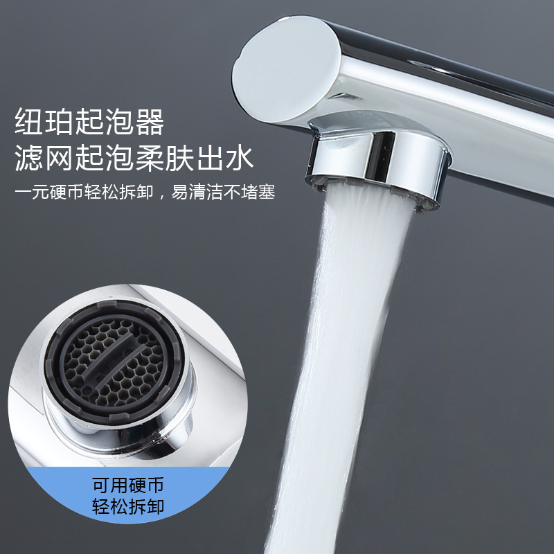 hogar acero inoxidable lavabo frío y caliente lavabo lava